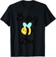 Busy Bee Cute Honey Bee T-Shirt - T-Shirt | Black