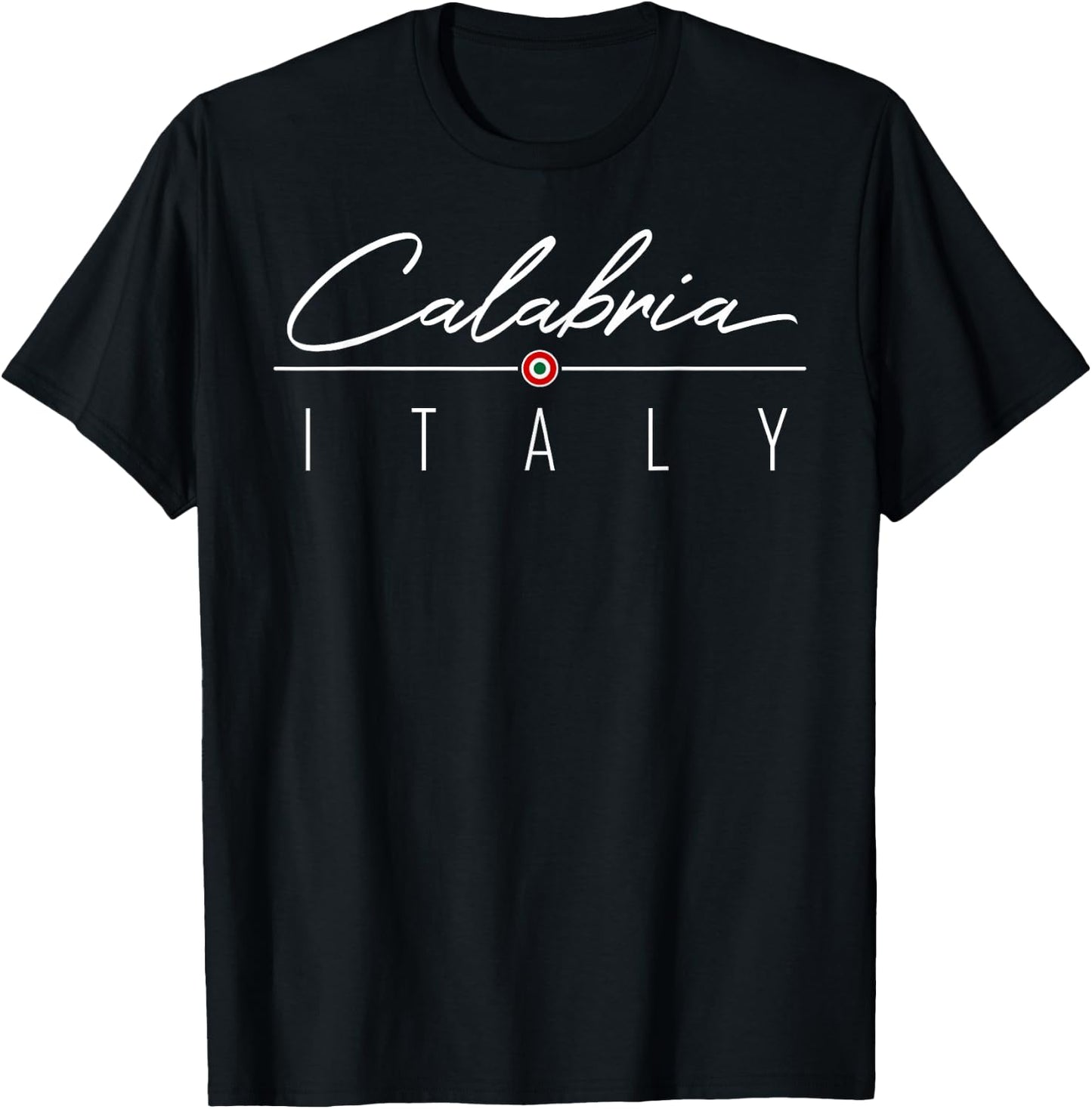 Calabria Italy Shirt , Men, Girls & Boys T-Shirt - T-Shirt | Black