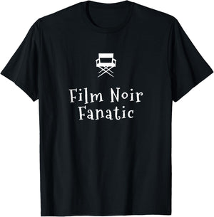Film Noir Fanatic Gift Librarian Movie Buyer T-Shirt - T-Shirt | Black