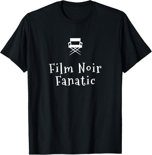 Film Noir Fanatic Gift Librarian Movie Buyer T-Shirt - T-Shirt | Black