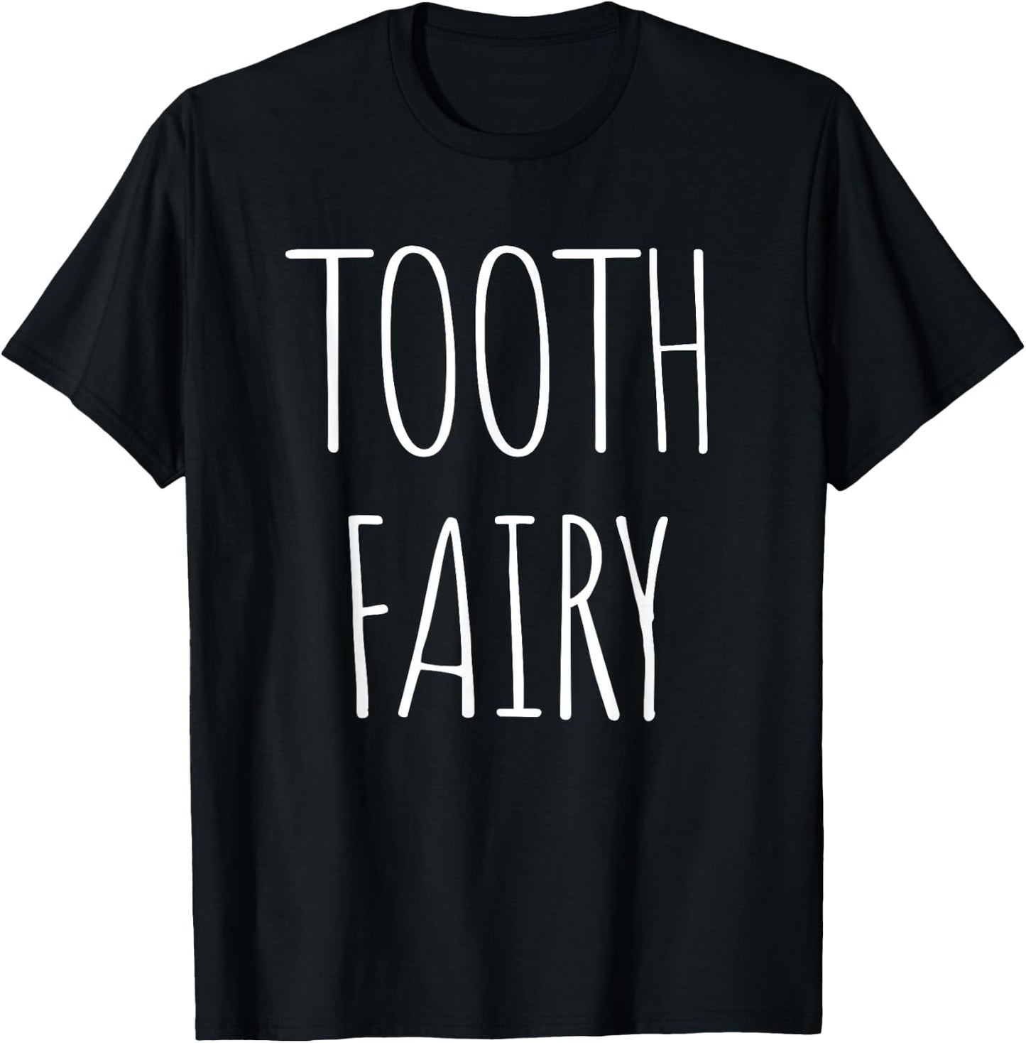 Tooth Fairy Costume Cute Halloween Idea T-Shirt - T-Shirt | Black