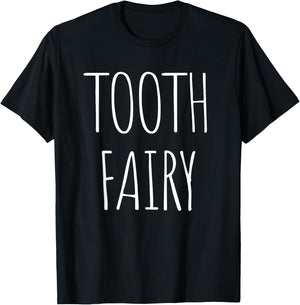 Tooth Fairy Costume Cute Halloween Idea T-Shirt - T-Shirt | Black