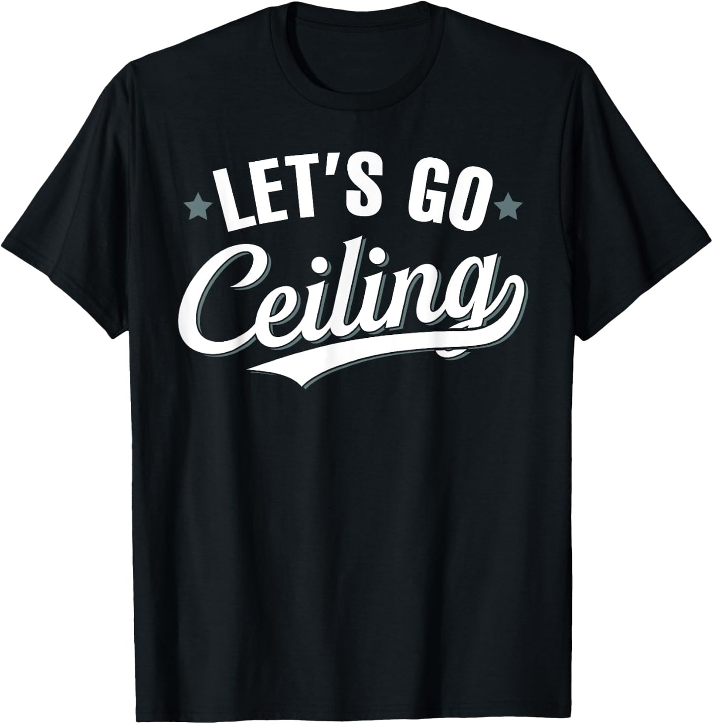 Let's Go Ceiling Fan Halloween Costume T-Shirt - T-Shirt | Black