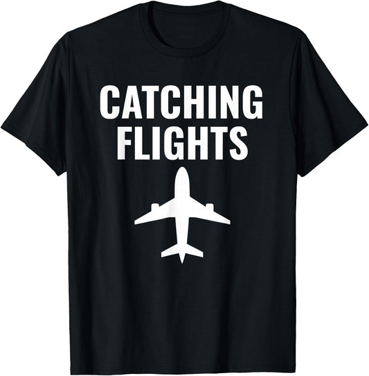 Catching Flights And Feelings Matching Couples Baecation T-Shirt - T-Shirt | Black