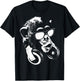 Monkey Chimp With Sunglasses And Headphones T-Shirt - T-Shirt | Black