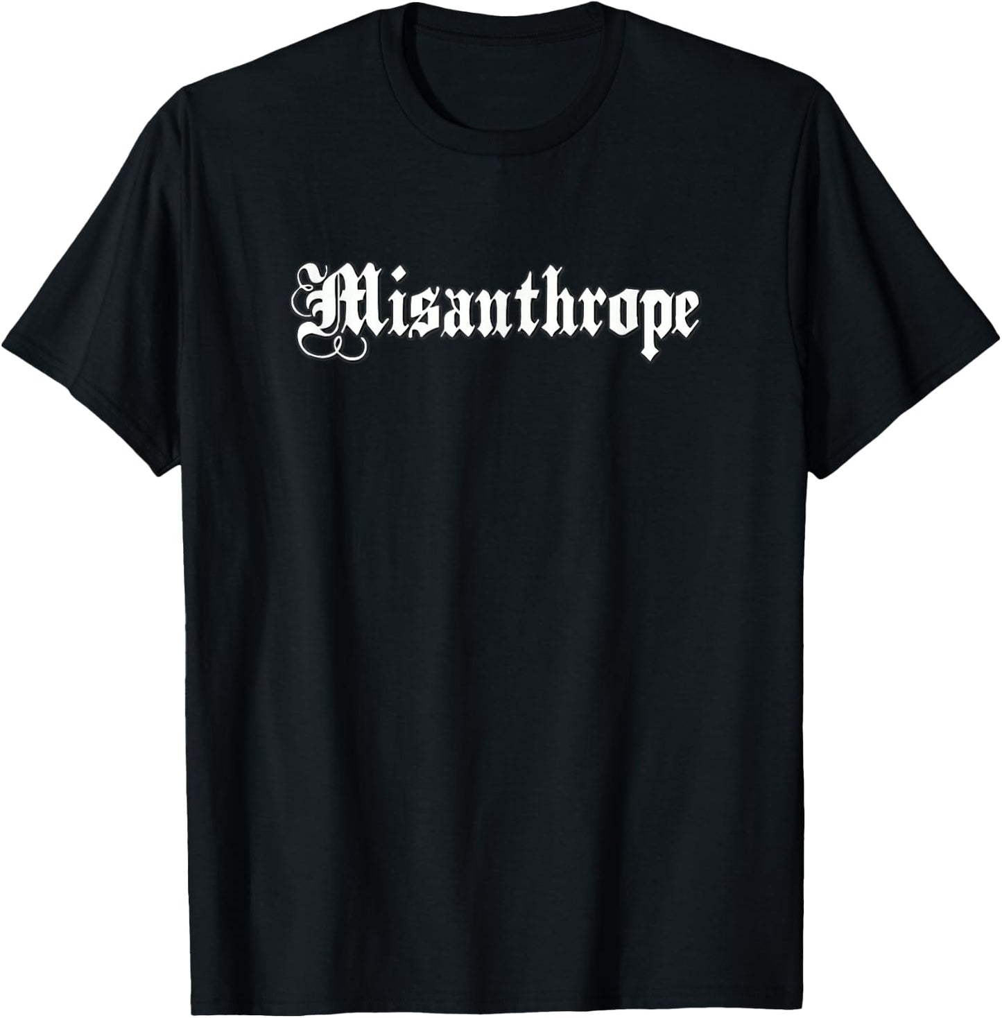 Misanthrope T Shirt T-Shirt - T-Shirt | Black
