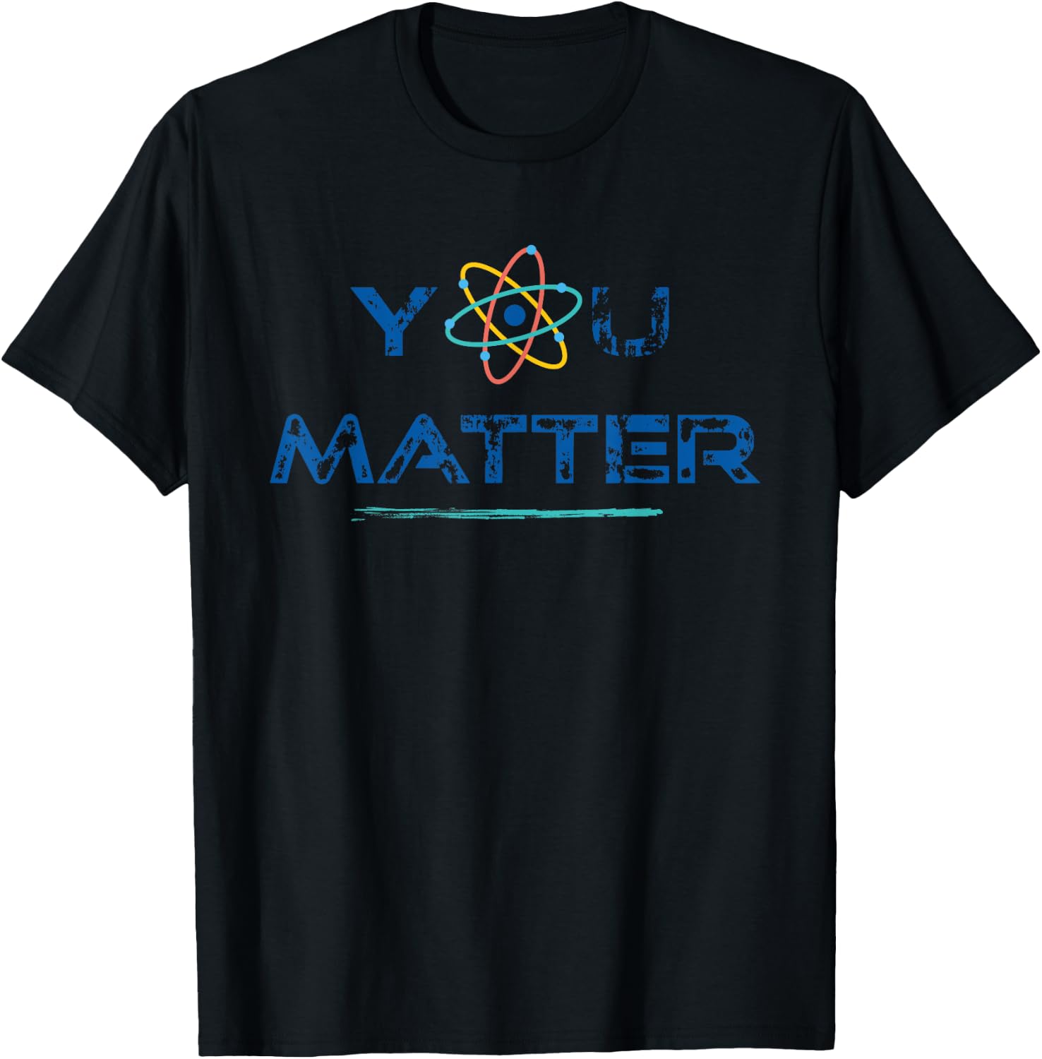 School Squad You Matter Science Teacher T-Shirt - T-Shirt | Black