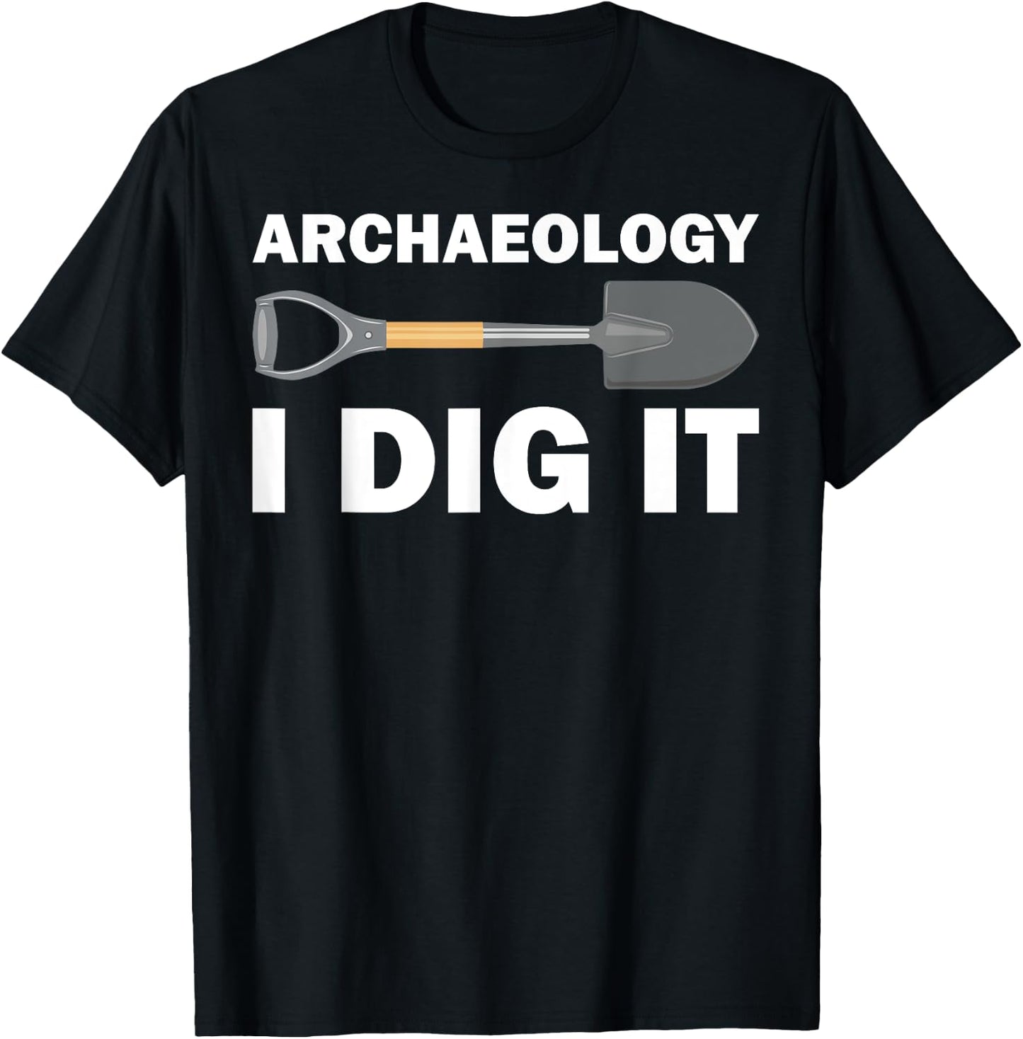 Funny Archeologist Design Men Women Kids Archeology Lovers T-Shirt - T-Shirt | Black