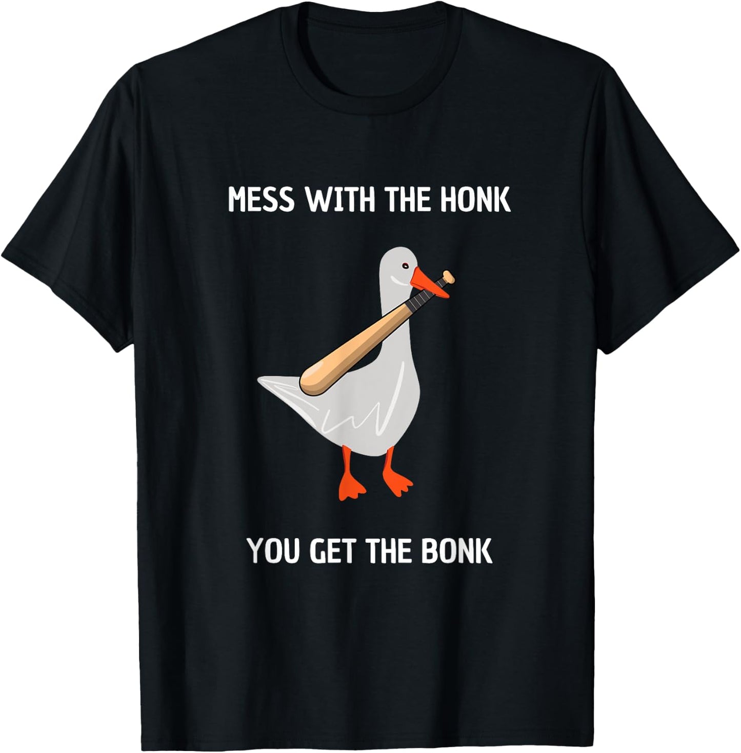 Get the Bonk Goose T-Shirt - T-Shirt | Black