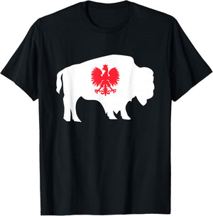 Polish Buffalo NY Polish American Dyngus Day T-Shirt - T-Shirt | Black