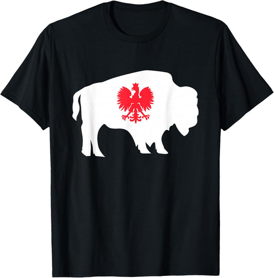 Polish Buffalo NY Polish American Dyngus Day T-Shirt - T-Shirt | Black