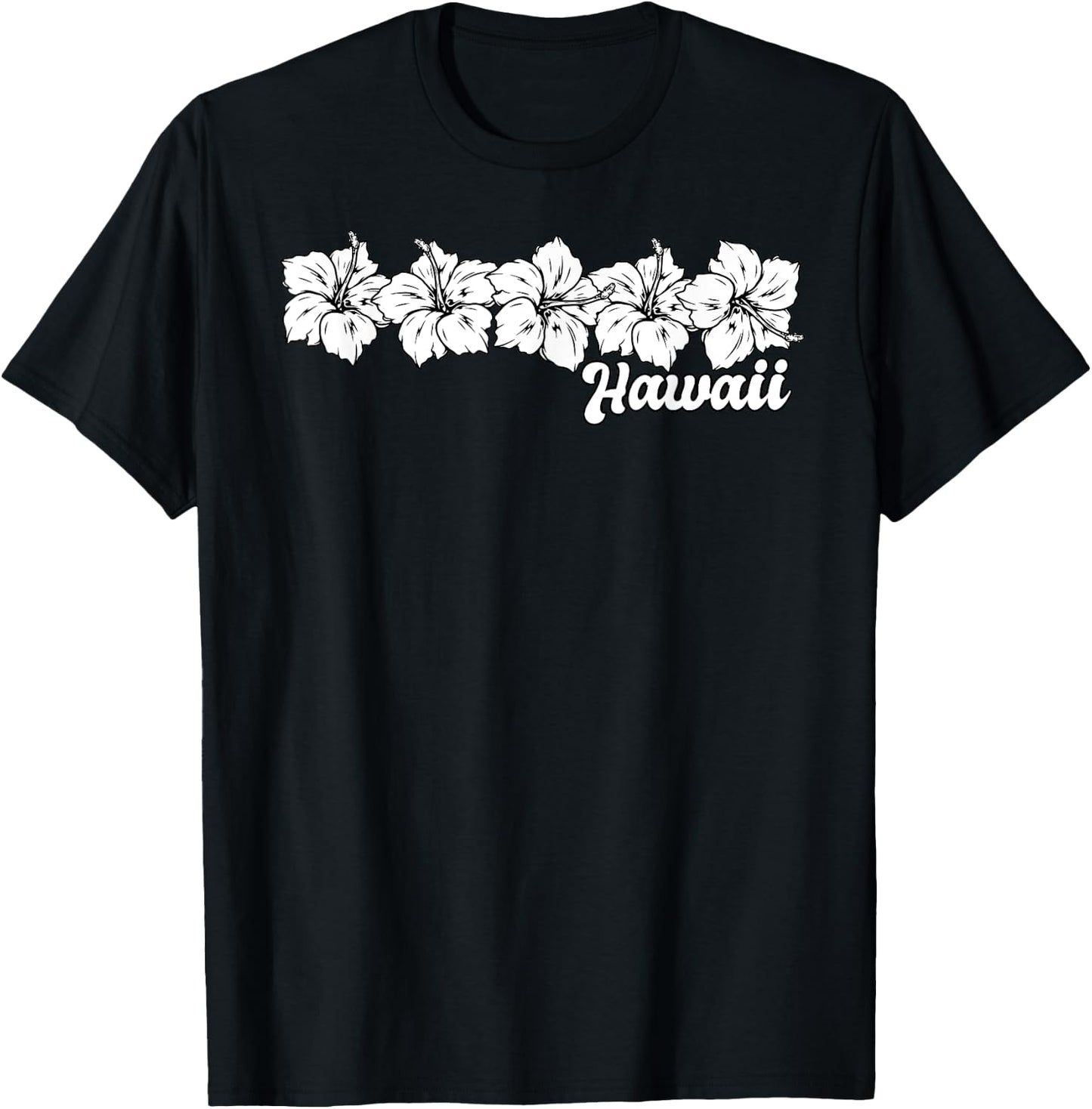 Aloha Hawaii Hawaiian Island Palm Surfboard Beach Surf retro T-Shirt - T-Shirt | Black