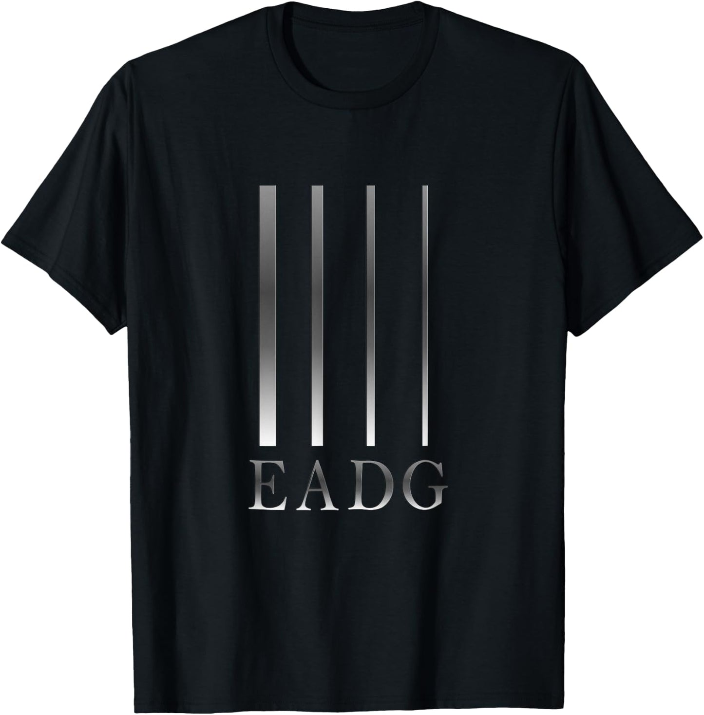 EADG Bass Player Bassist Bass Guitarist 4 String T-Shirt - T-Shirt | Black