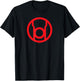 Green Lantern Red Emblem T Shirt T-Shirt - T-Shirt | Black