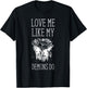Love Me Like My Demons Do Witch Halloween T-Shirt - T-Shirt | Black