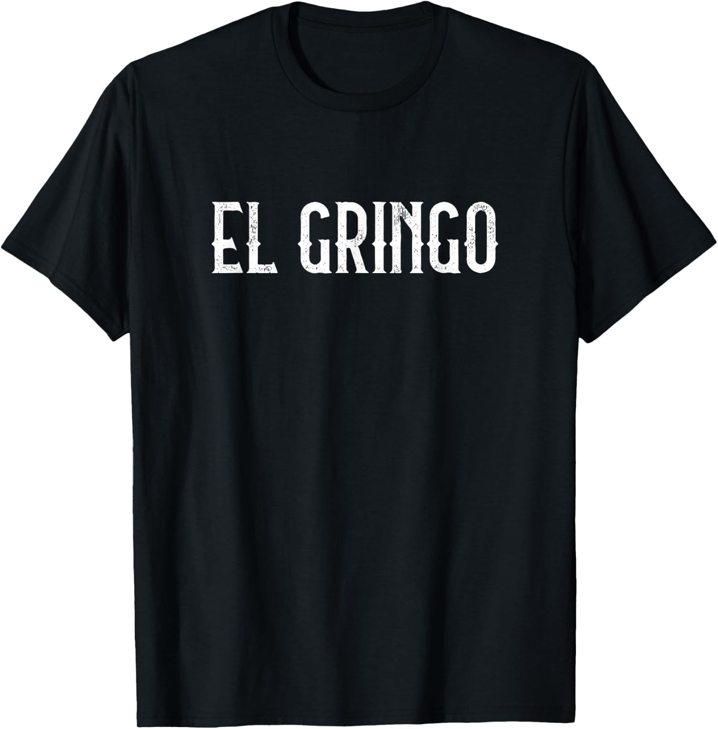 5 De Mayo Celebration El Gringo The American Spanish Slang T-Shirt - T-Shirt | Black