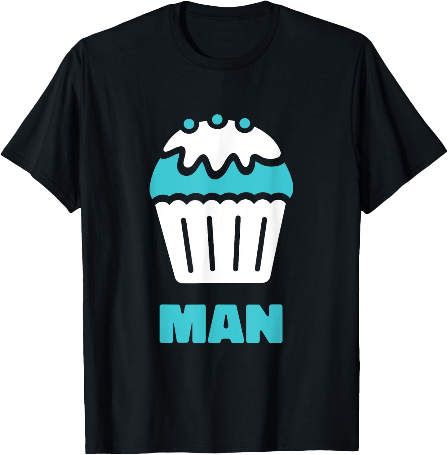 Muffin Mans Muffin T-Shirt - T-Shirt | Black