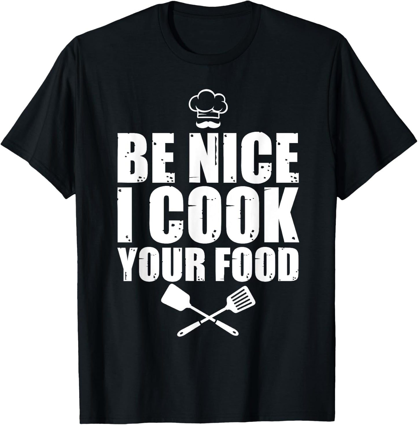 Funny Chef Women Cook Pastry Chef Culinary Cooking T-Shirt - T-Shirt | Black