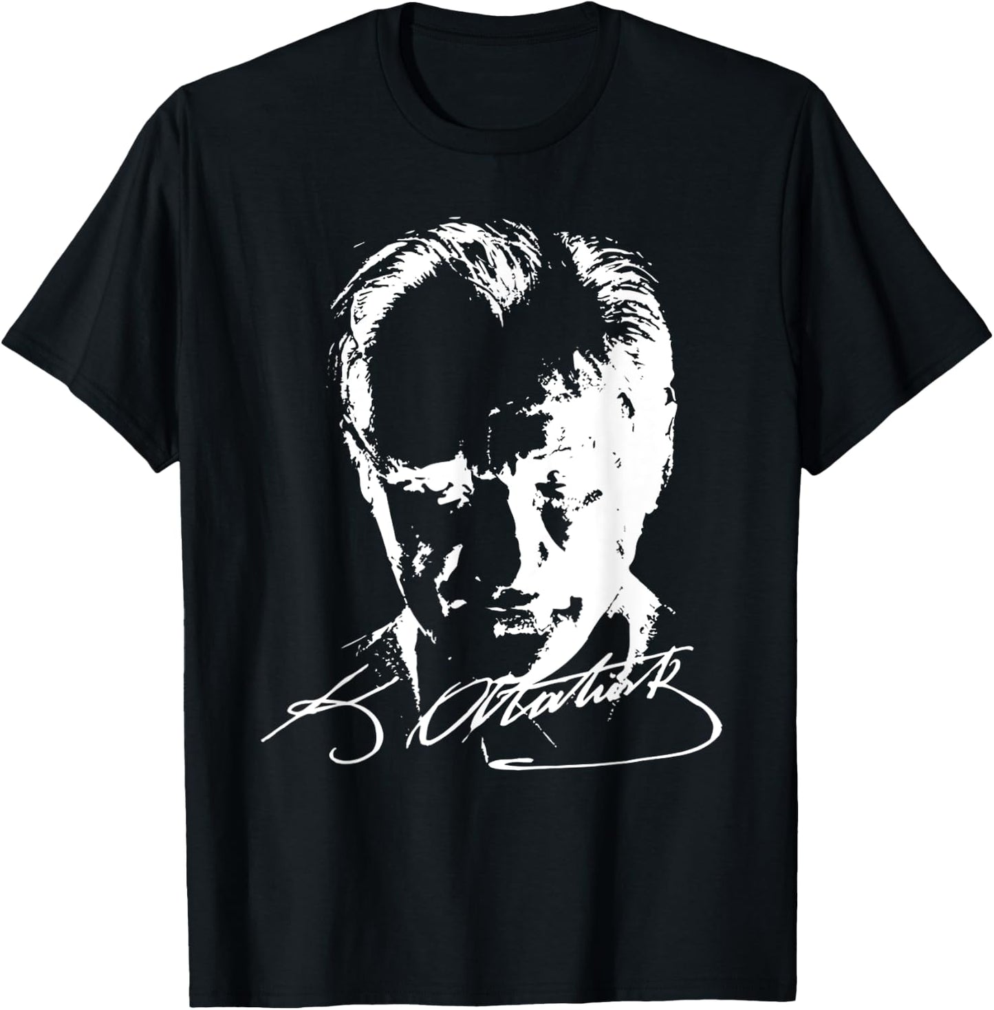 Mustafa Kemal Ataturk - Father of Turkey T-Shirt - T-Shirt | Black