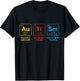 Autism Awareness Women Men Kids Elements Periodic Table ASD T-Shirt - T-Shirt | Black
