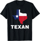 Texan Sayings Texas Patriotic Pride T-Shirt - T-Shirt | Black