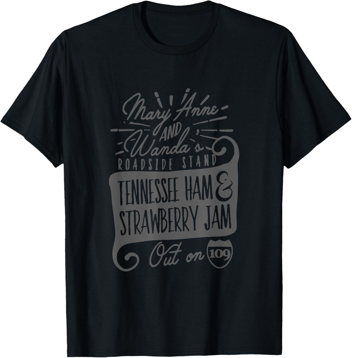 90's Country Mary Anne and Wanda Road Side Stand Earl T-Shirt - T-Shirt | Black