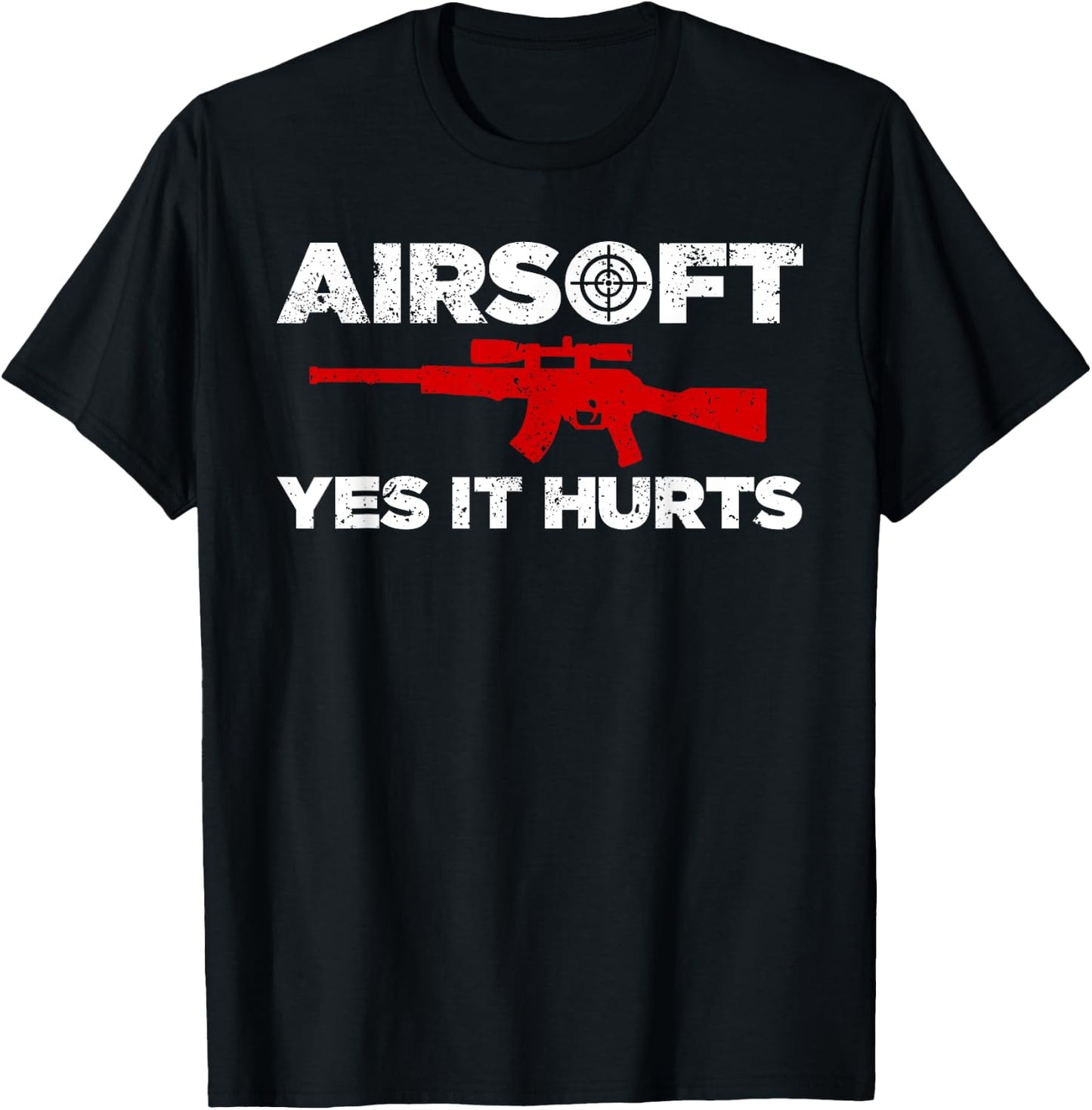 Funny Airsoft Art Women Paintball Combat Sport T-Shirt - T-Shirt | Black