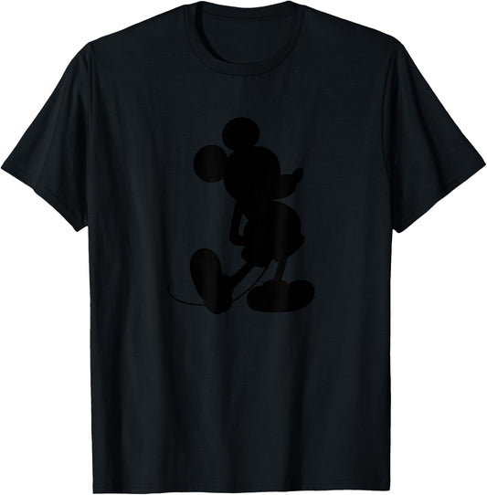 Mickey Mouse - Silhouette T-Shirt - T-Shirt | Black