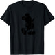 Mickey Mouse - Silhouette T-Shirt - T-Shirt | Black