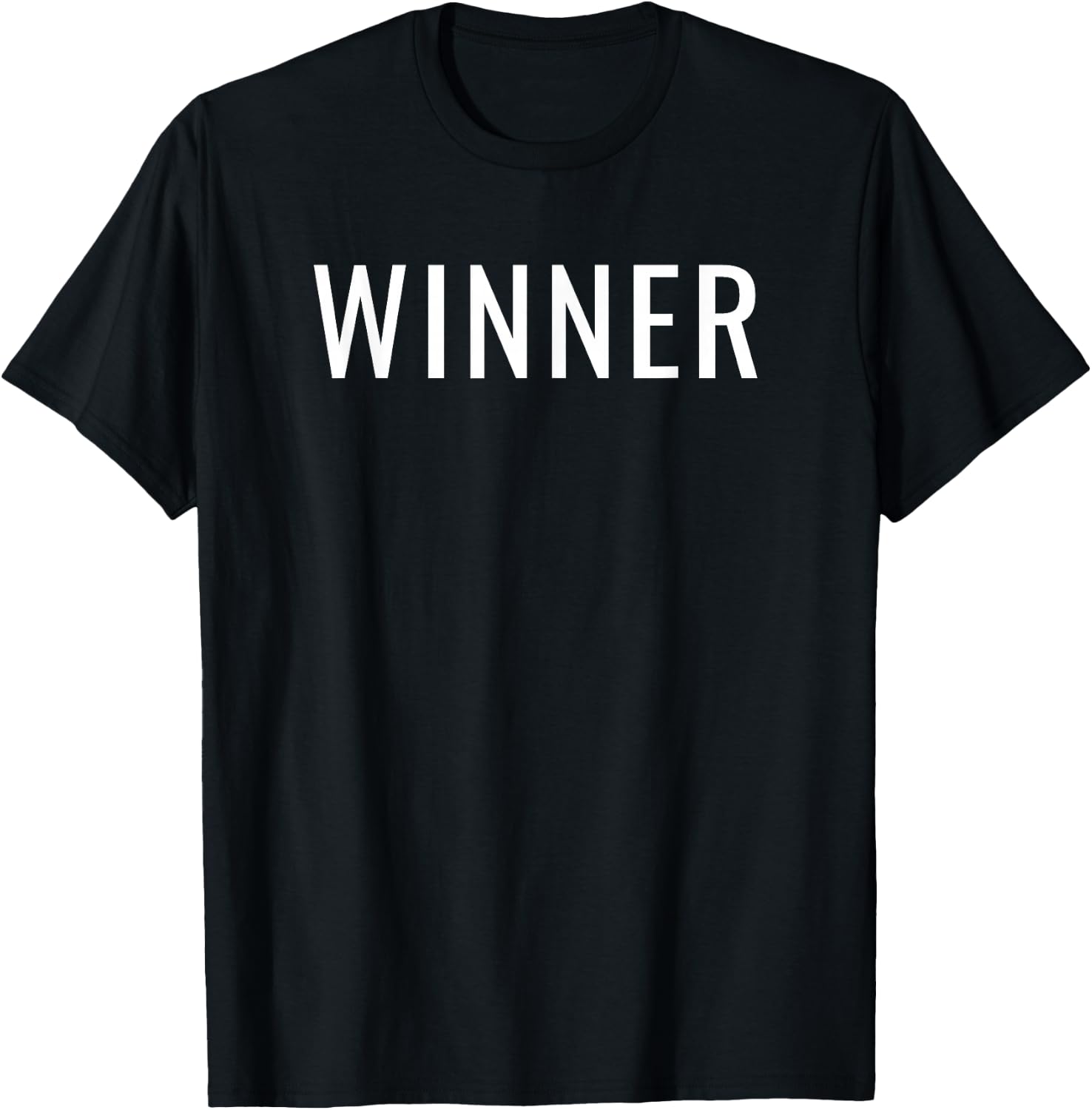 Winner Men's Sports Football , Black, Small T-Shirt - T-Shirt | Black