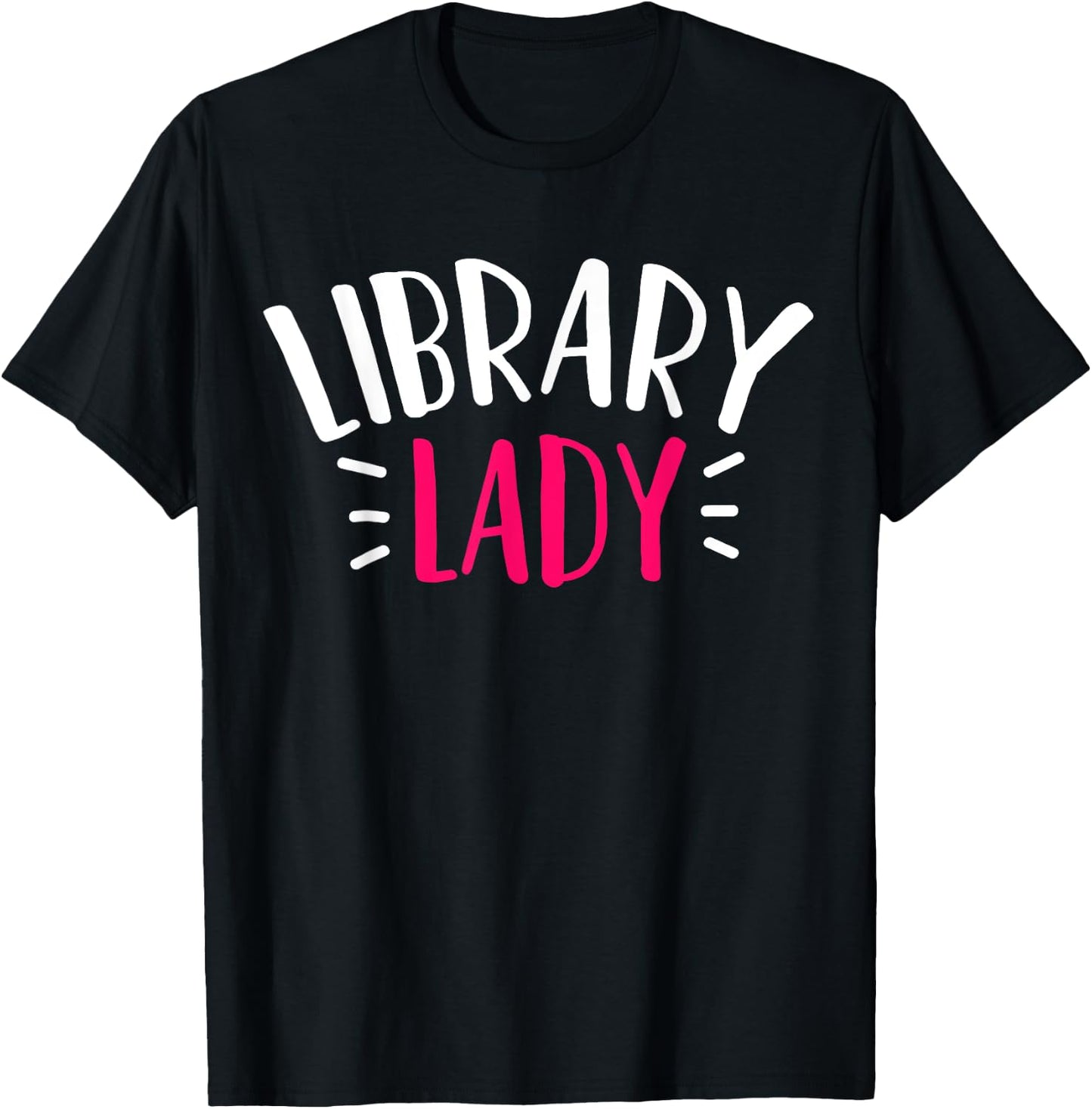 Library Librarian T-Shirt - T-Shirt | Black