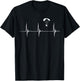 Paramotoring Heartbeat Paraglider Paramotor Paramotoring T-Shirt - T-Shirt | Black