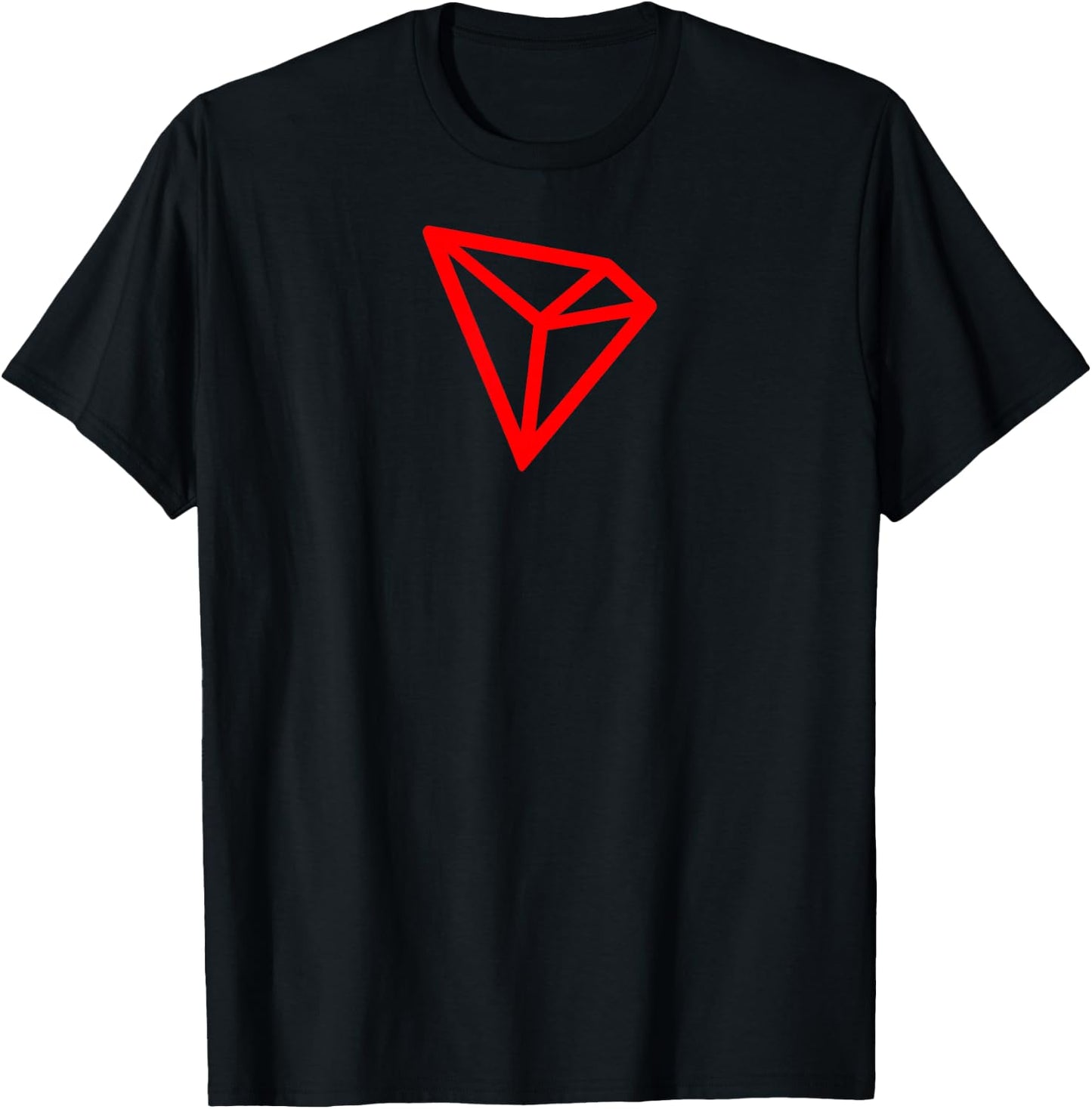 Tron TRX Green Crypto Sustainable Cryptocurrency T-Shirt - T-Shirt | Black