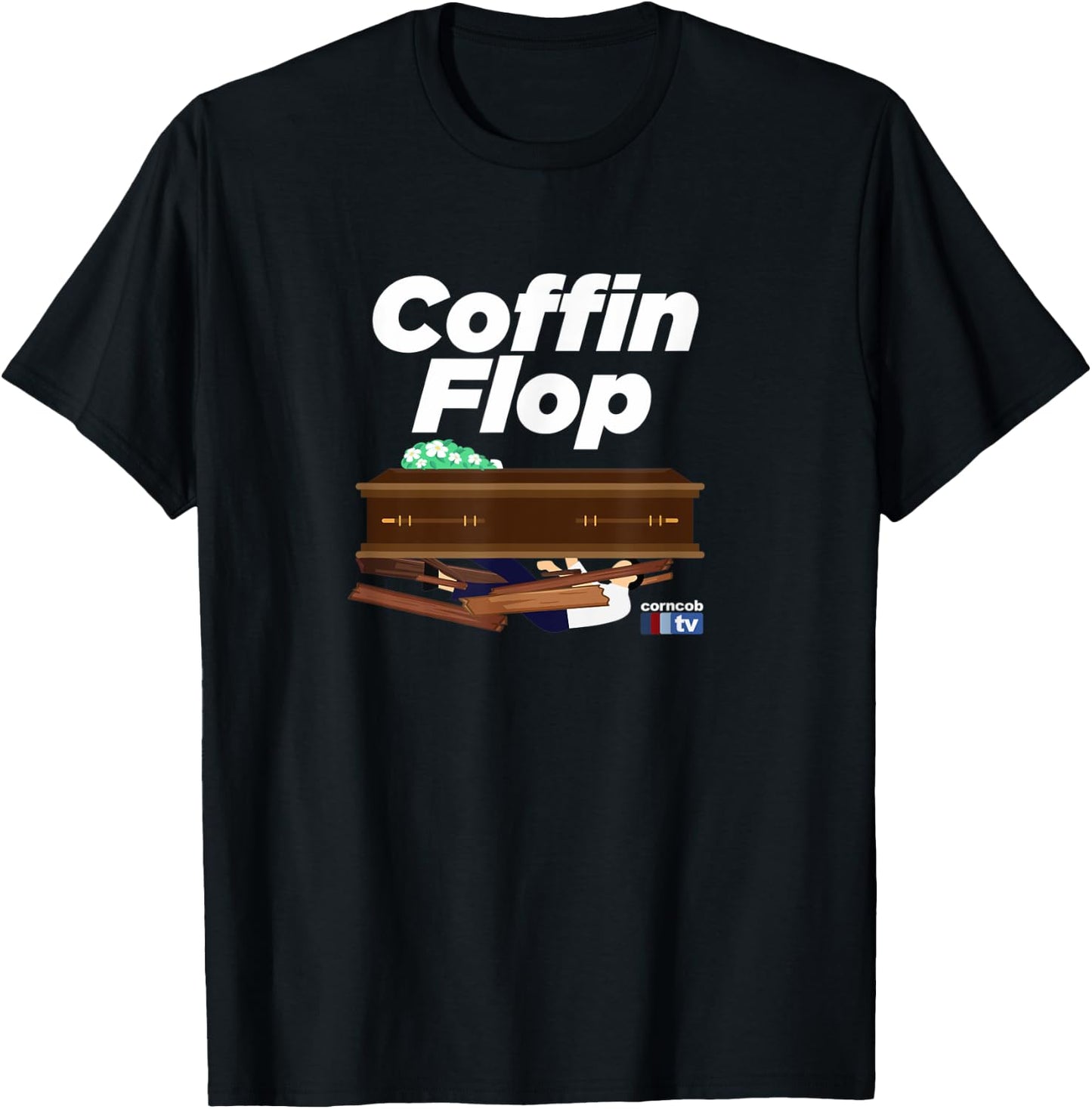 Coffin Flop T-Shirt - T-Shirt | Black