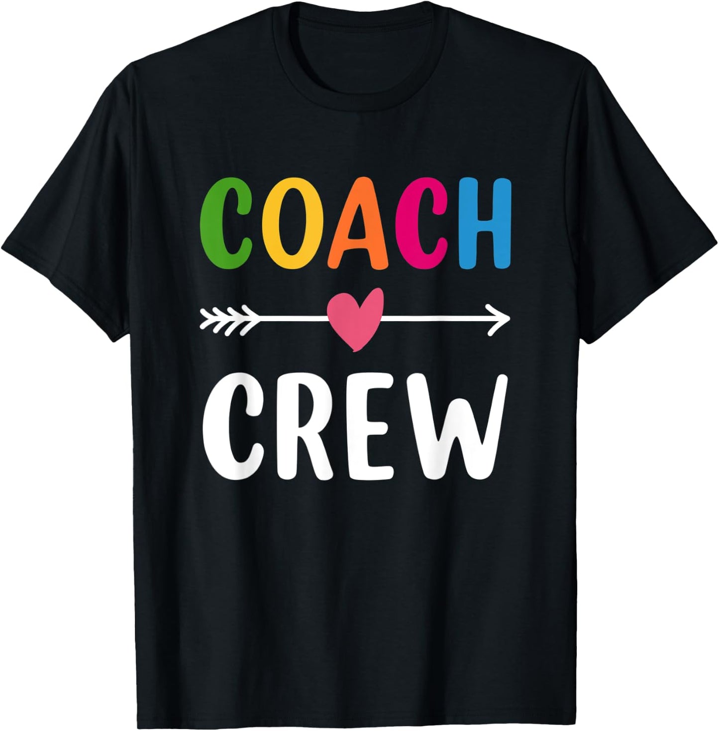 Coach Crew Instructional Coach Teacher Gift Men Women T-Shirt - T-Shirt | Black