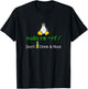 Sudo Rm -rf Don't Drink and Roote Linux T-Shirt - T-Shirt | Black