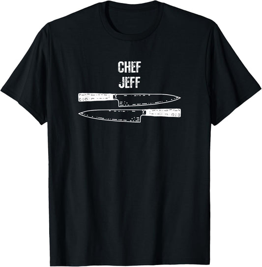 Chef Jeff T-Shirt - T-Shirt | Black