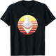 Ethereum ETH Logo Crypto Circle Pastel Cryptocurrency T-Shirt - T-Shirt | Black