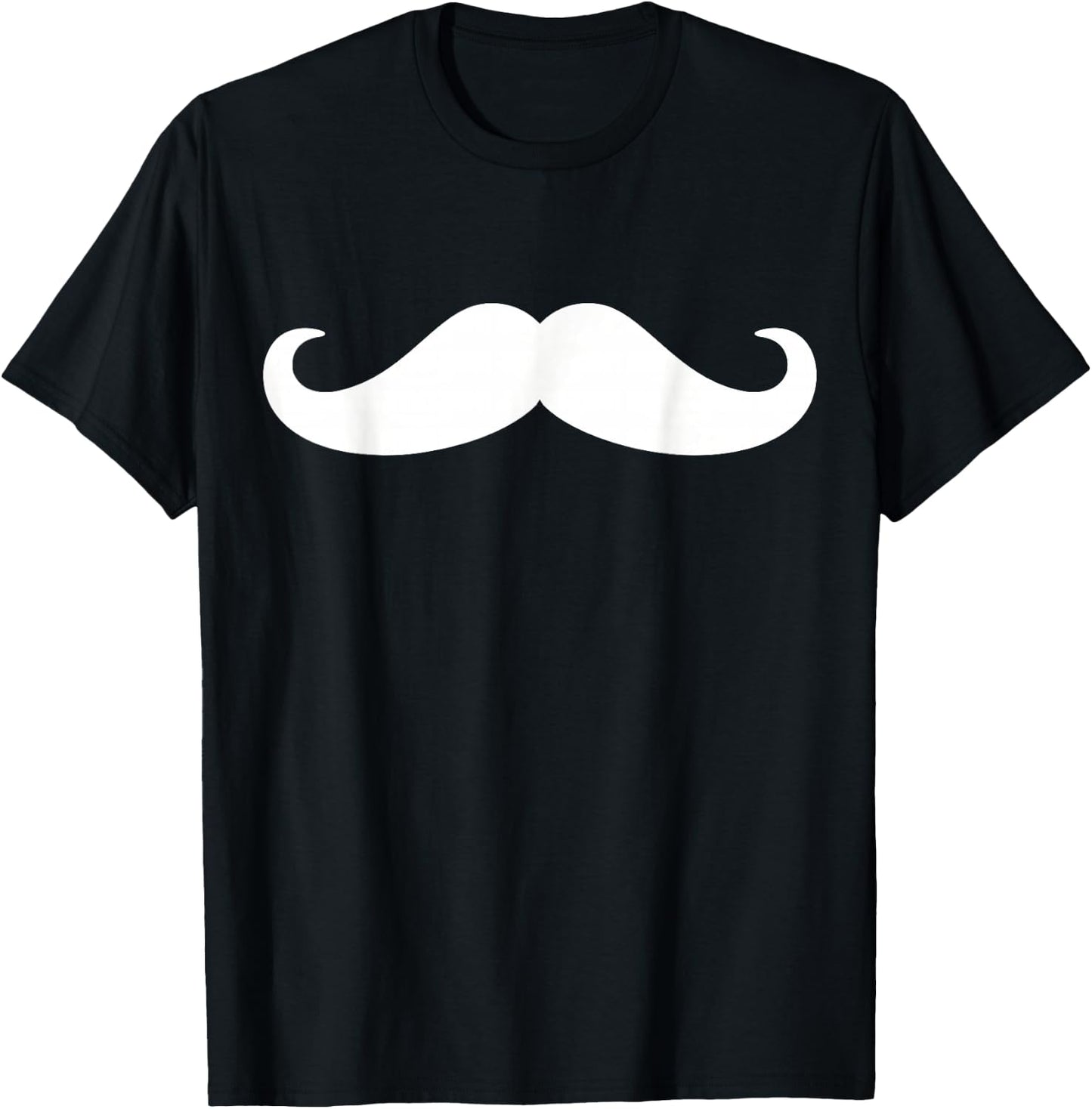 Mustache T-Shirt - T-Shirt | Black