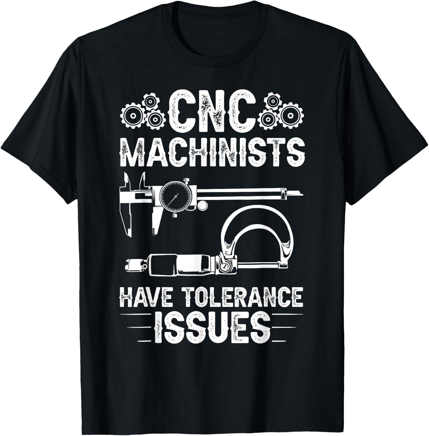 Funny CNC Operator Design Dad Machine Operators Tool T-Shirt - T-Shirt | Black