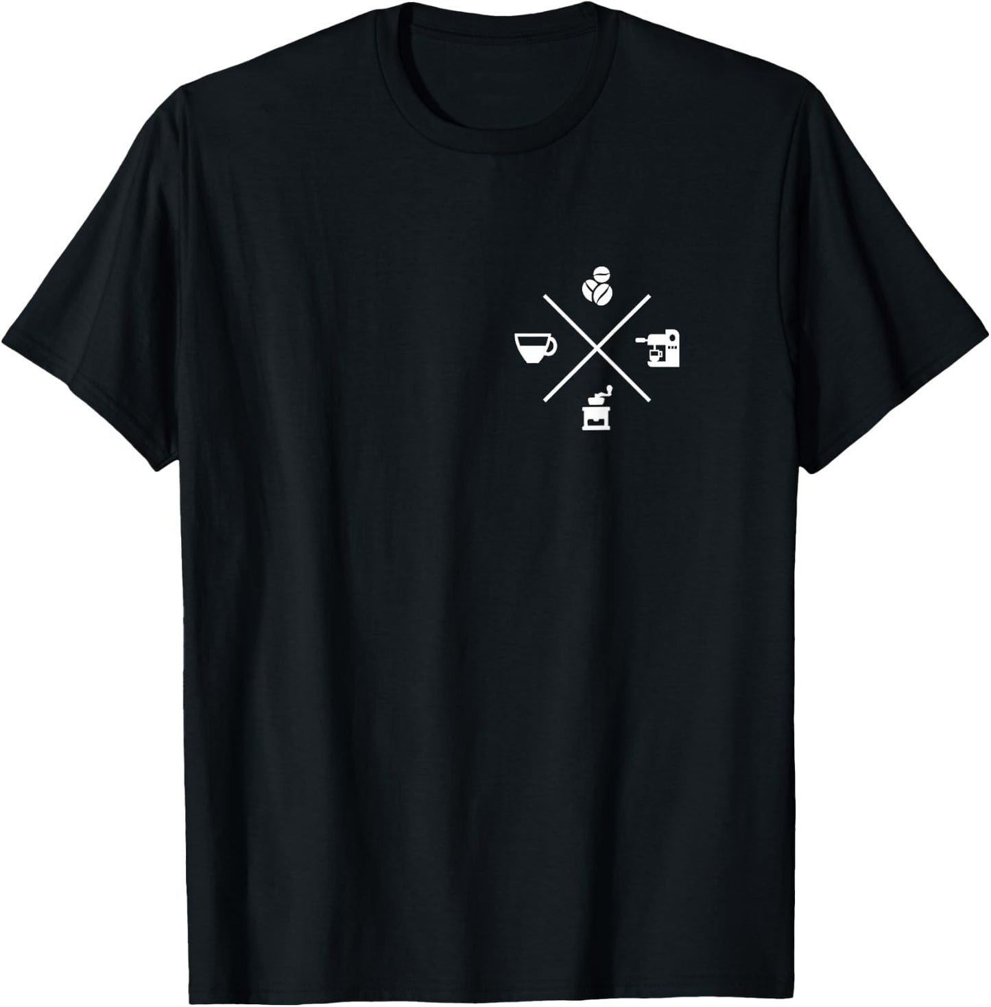Barista Coffee Espresso Cappuccino Coffee Maker T-Shirt - T-Shirt | Black