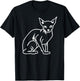 Sphynx cat T-Shirt - T-Shirt | Black