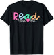 Read Your Heart Out Reading Librarian Book Across America T-Shirt - T-Shirt | Black