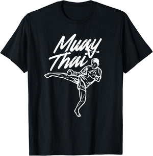 Muay Thai Hobby Boxing Martial Arts Fighter T-Shirt - T-Shirt | Black