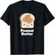 MATCHING SET Peanut Butter and Jelly Couples Friend Shirt T-Shirt - T-Shirt | Black