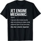 Jet Engine Mechanic Definition Aircraft Mechanic T-Shirt - T-Shirt | Black