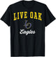 Live Oak High School Eagles C3 T-Shirt - T-Shirt | Black