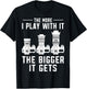 The more i play with it the bigger it gets photograph Camera T-Shirt - T-Shirt | Black