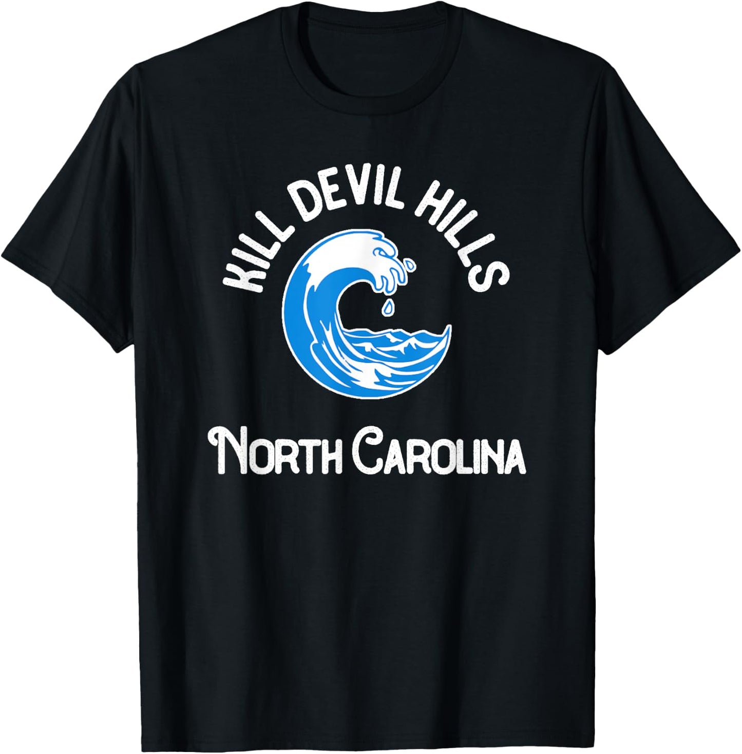 Kill Devil Hills North Carolina Men Women T-Shirt - T-Shirt | Black