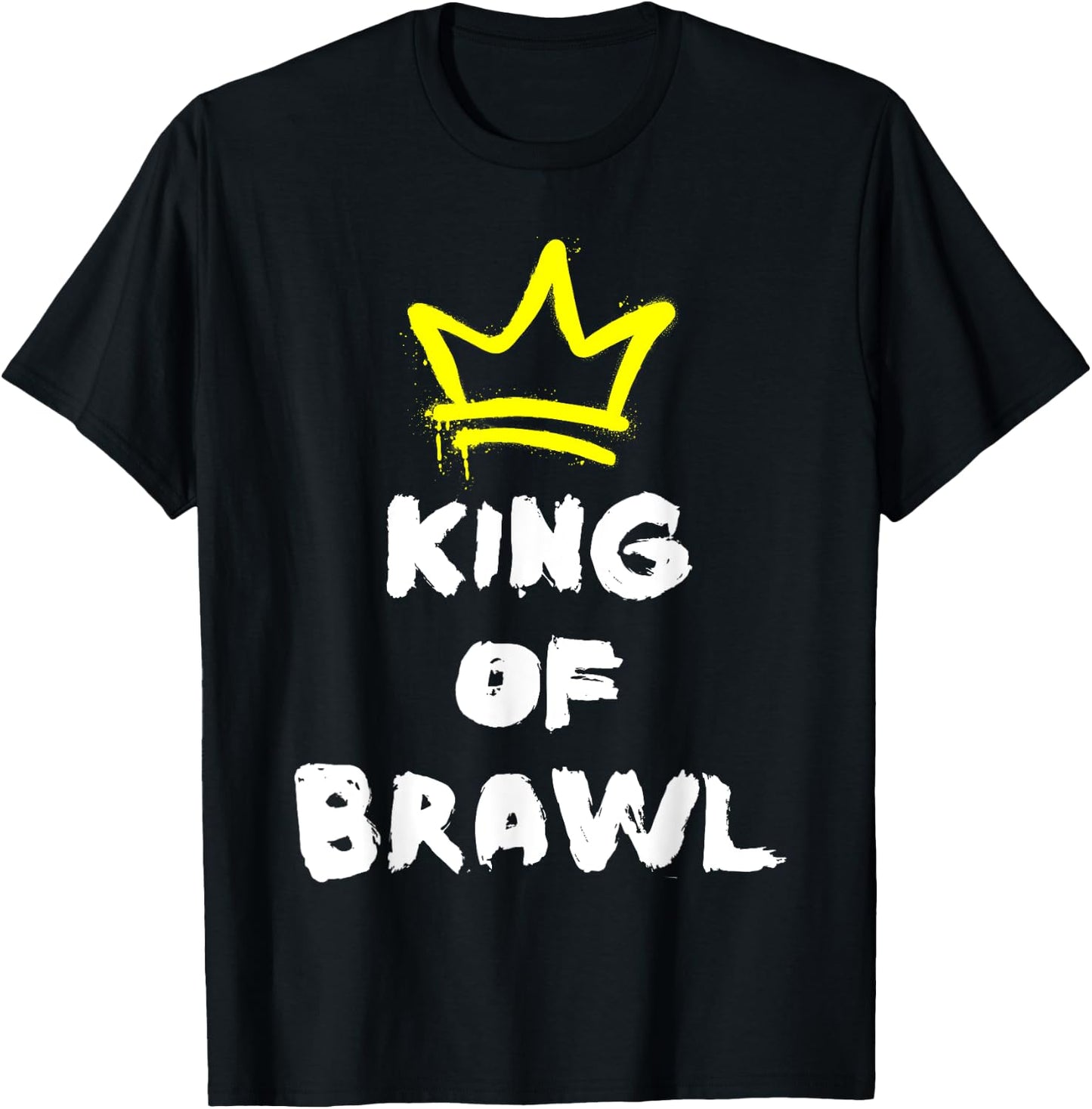 Brawl King Gamer Gaming Brawler Brawl T-Shirt - T-Shirt | Black